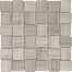 Strada Mist in 2x2 In Basketweave Polished Mosaics